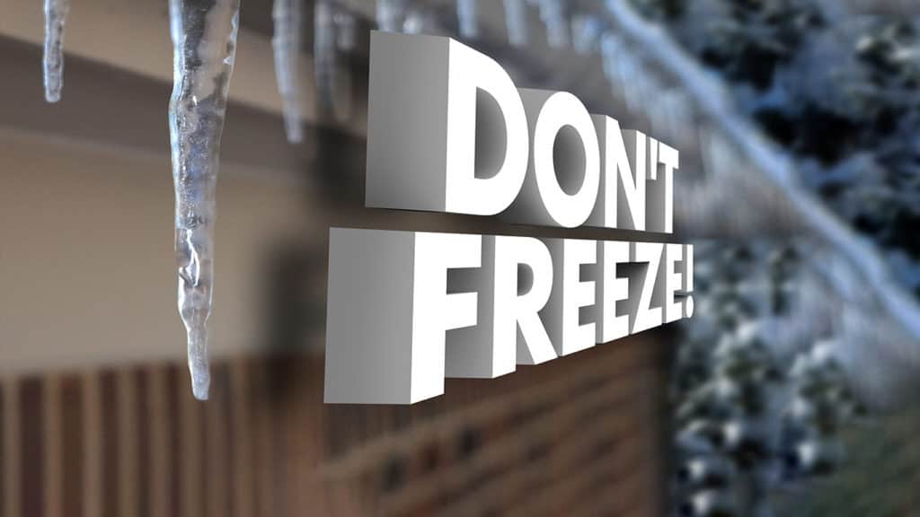 Winter Forecast: Frozen Pipes Ahead