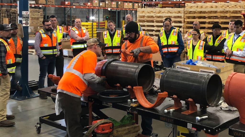 Victaulic Hosts Black & Veatch for a Hands On Experience in Kansas City